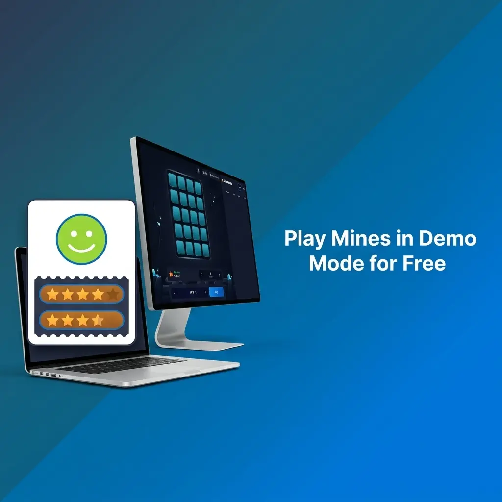 Free demo mode of Mines game on 1win platform with virtual credits, no deposit required