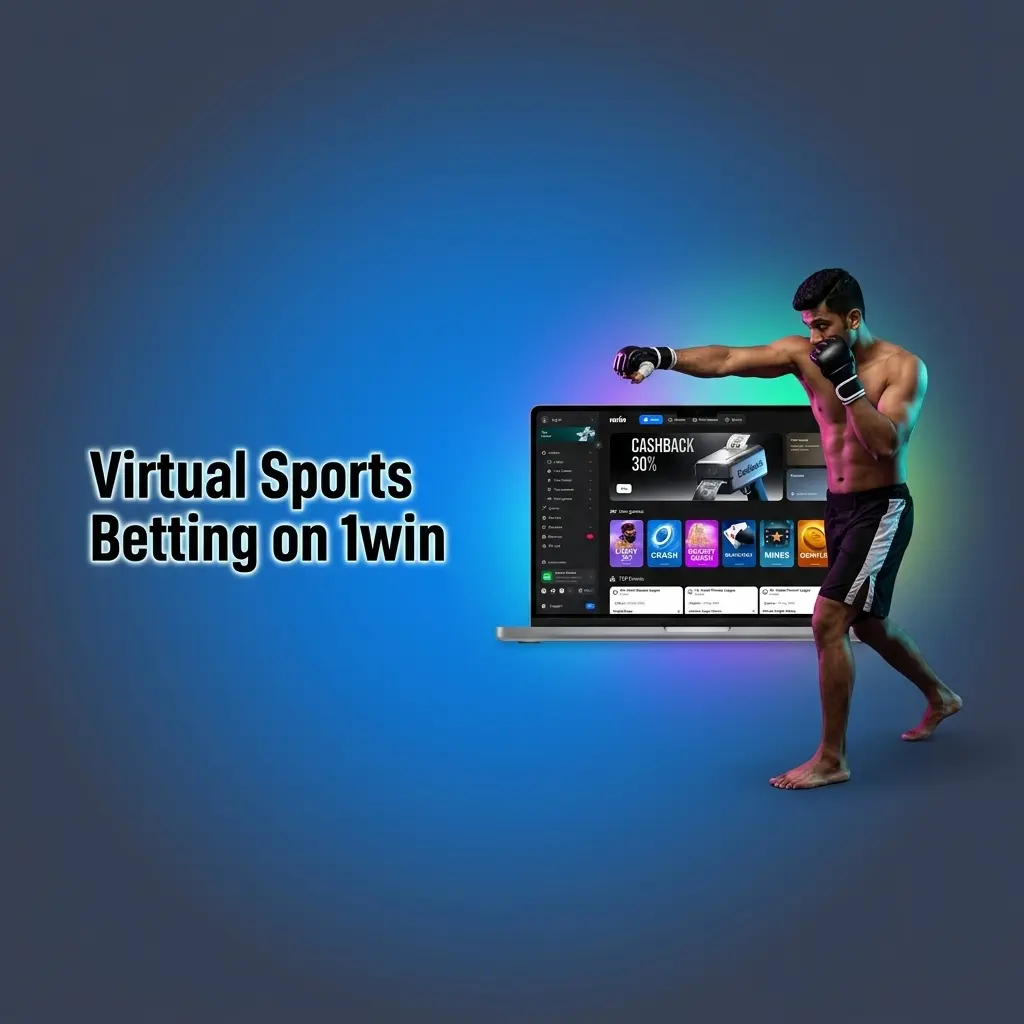 1win virtual sports betting options including football, horse racing, basketball, and cricket for Indian players